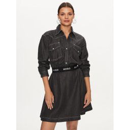 Hugo Farmer ruha Karinne-1 50496059 Fekete Regular Fit