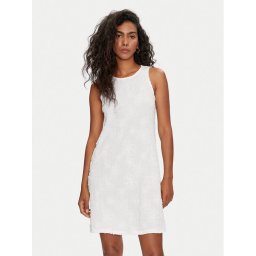 Vero Moda Koktélruha June 10324197 Fehér Loose Fit