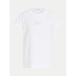 Calvin Klein Jeans Póló Monogram IG0IG02530 M Fehér Slim Fit