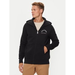 Tommy Hilfiger Pulóver Roundall MW0MW35571 Fekete Regular Fit