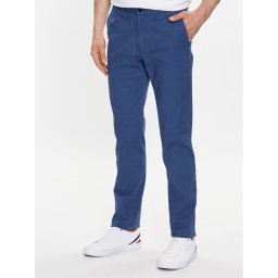 Tommy Hilfiger Szövet nadrág Denton MW0MW25964 Kék Straight Fit