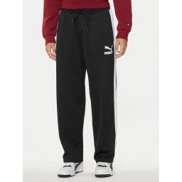 Puma Melegítő alsó Iconic T7 625412 Fekete Straight Leg