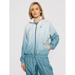 adidas Átmeneti kabát adicolor 3D Trefoil GN2813 Zöld Regular Fit