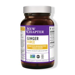 New Chapter Ginger Force gyömbér kivonat, 60 db