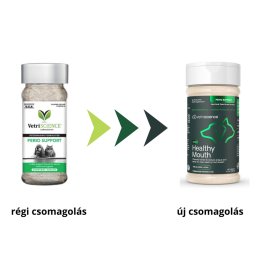 Vetri Science Perio support, fogkő és lepedék képződés ellen kutyáknak macskáknak, 120 g - szavatossági idő: 2026.09.30