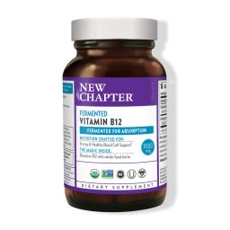 New Chapter Fermentált vegán B-12 Vitamin, 60 db - szavatossági idő: 2026.08.31.