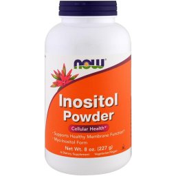 NOW Foods Inozitol por, myo-inozitol 227 g