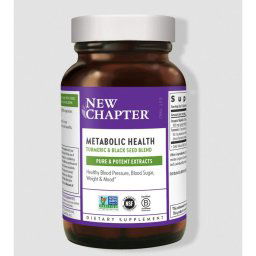 New Chapter Metabolic Health Kurkuma és feketekömény magkeverék, 60 db
