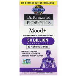 Garden of Life Probiotikum, Mood+, 60 db