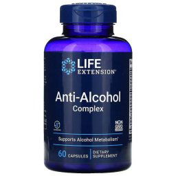 Life Extension Anti-Alcohol Komplex, 60 db