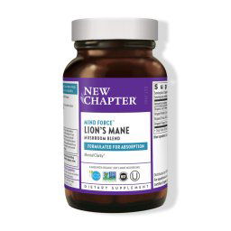 New Chapter Mind Force Lion's Mane Süngomba keverék, 60 db