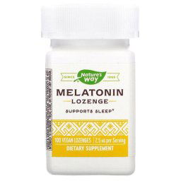 Nature's Way Melatonin, cukorka, 2.5 mg, 100 db