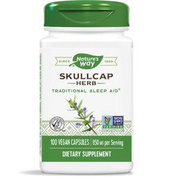 Nature's Way Skullcap Herb, Csucsóka, 425 mg 100 db