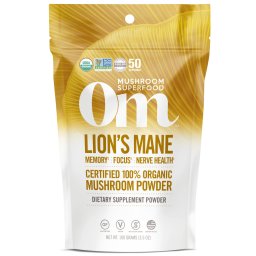 Lion s Mane (Hericium erinaceous), Oroszlánsörény gyógygomba, 100 g, Om Mushrooms