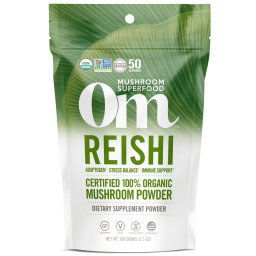 Reishi (Ganoderma lucidum) gyógygomba, 100 g, Om Mushrooms