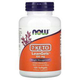 NOW Foods 7-Keto, lágy gél, 100 mg, 120 db