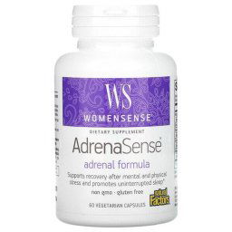Womensense, AdrenaSense, mellékvese formula, 60 db, Natural Factors