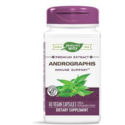 Nature's Way Andrographis, immun támogatás, 300 mg, 60 db