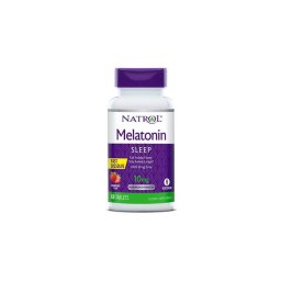 Natrol Melatonin 10 mg, gyors felszívódású epres, 60 db