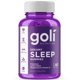 Goli Nutrition Dreamy Sleep gumicukor, alvás támogatása melatoninnal, 60 db