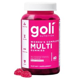 Goli Nutrition Women s Complete gumicukor, női multivitamin, 60 db