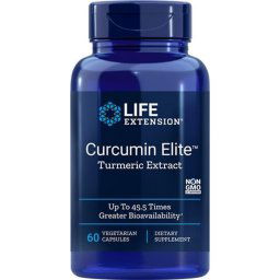 Life Extension Kurkumin, kurkuma kivonat, Curcumin Elite, 60 db