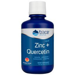 Folyékony cink és kvercetin, 473 ml, Trace Minerals Research