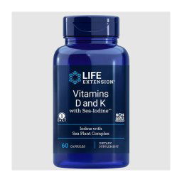 Life Extension D- és K-vitamin, 60 db