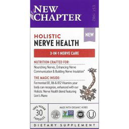 New Chapter Holistic Nerve Health idegek egészsége 30db