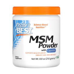 MSM por OptiMSM-el, 250 g, Doctors Best