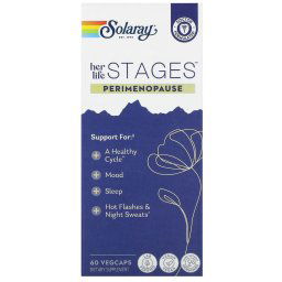Her Life Stages, Perimenopauza, 60 db, Solaray