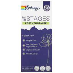Her Life Stages, Postmenopauza, 60 db, Solaray