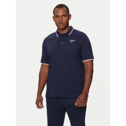 Reebok Melegítő alsó HH8325 Sötétkék Regular Fit