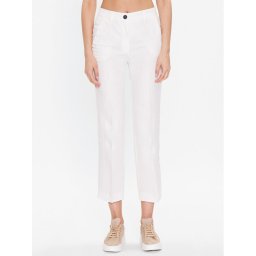 Marella Szövet nadrág Livorno 2331311832 Fehér Slim Fit