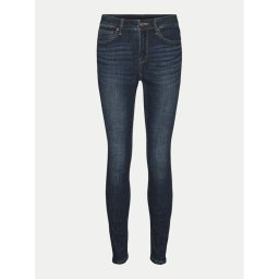 Vero Moda Farmer Flash 10310822 Sötétkék Skinny Fit