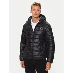 KARL LAGERFELD Pehelykabát Blouson 505090 543590 Fekete Regular Fit