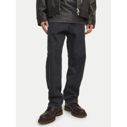 Jack&Jones Farmer Eddie 12252764 Fekete Loose Fit