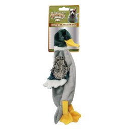 Pawise Plüss kacsa csipogóval S 30 cm kutyajáték