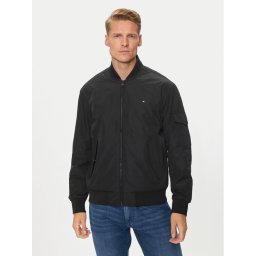 Tommy Hilfiger Bomber dzseki MW0MW35658 Fekete Regular Fit