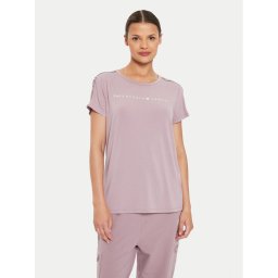 EA7 Emporio Armani Póló 6DTT03 TJKUZ 1341 Rózsaszín Slim Fit