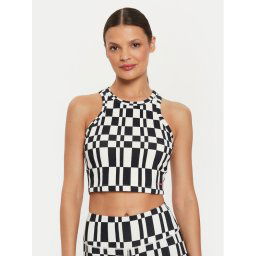 Converse Felső W Wordmark Aop Tank Top 10026989-A01 Színes Skinny Fit