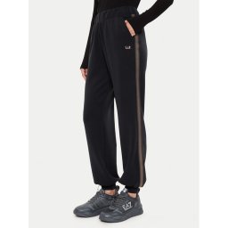 EA7 Emporio Armani Melegítő alsó 6DTP74 TJZBZ 1200 Fekete Regular Fit