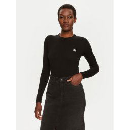 Hugo Sweater Scallia 50514296 Fekete Slim Fit