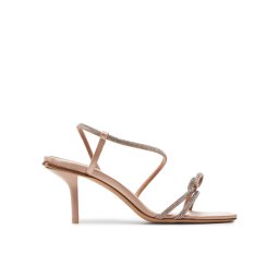 Max Mara Szandál Crystalsandal 24245264116 Rózsaszín