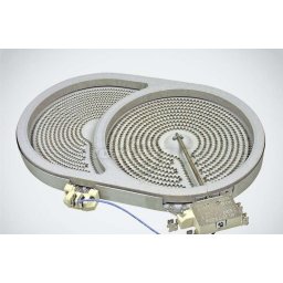 Bosch/Siemens főzőlap fűtőbetét 2 körös 2400/1600W.(00670016 helyettesítő)