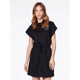 KARL LAGERFELD Hétköznapi ruha 230W2231 Fekete Regular Fit