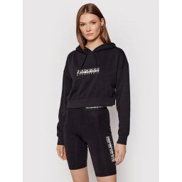 Napapijri Pulóver B-Box NP0A4FSF Fekete Cropped Fit