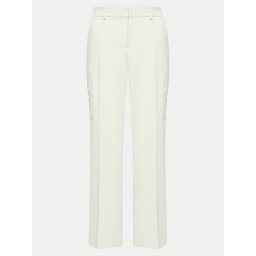 DKNY Szövet nadrág UB4PX263 Ekru Regular Fit