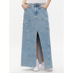 Replay Farmer szoknya W9933.000.108 69B Kék Regular Fit