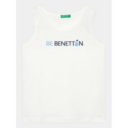 United Colors Of Benetton Felső 3I1XGH00P Fehér Regular Fit